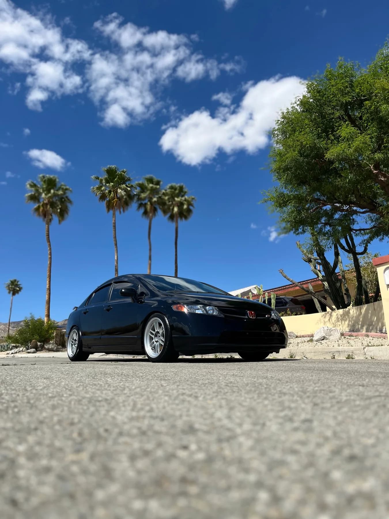 Black Honda Civic after a Full Detail by Kemie AutoClass Detailing
