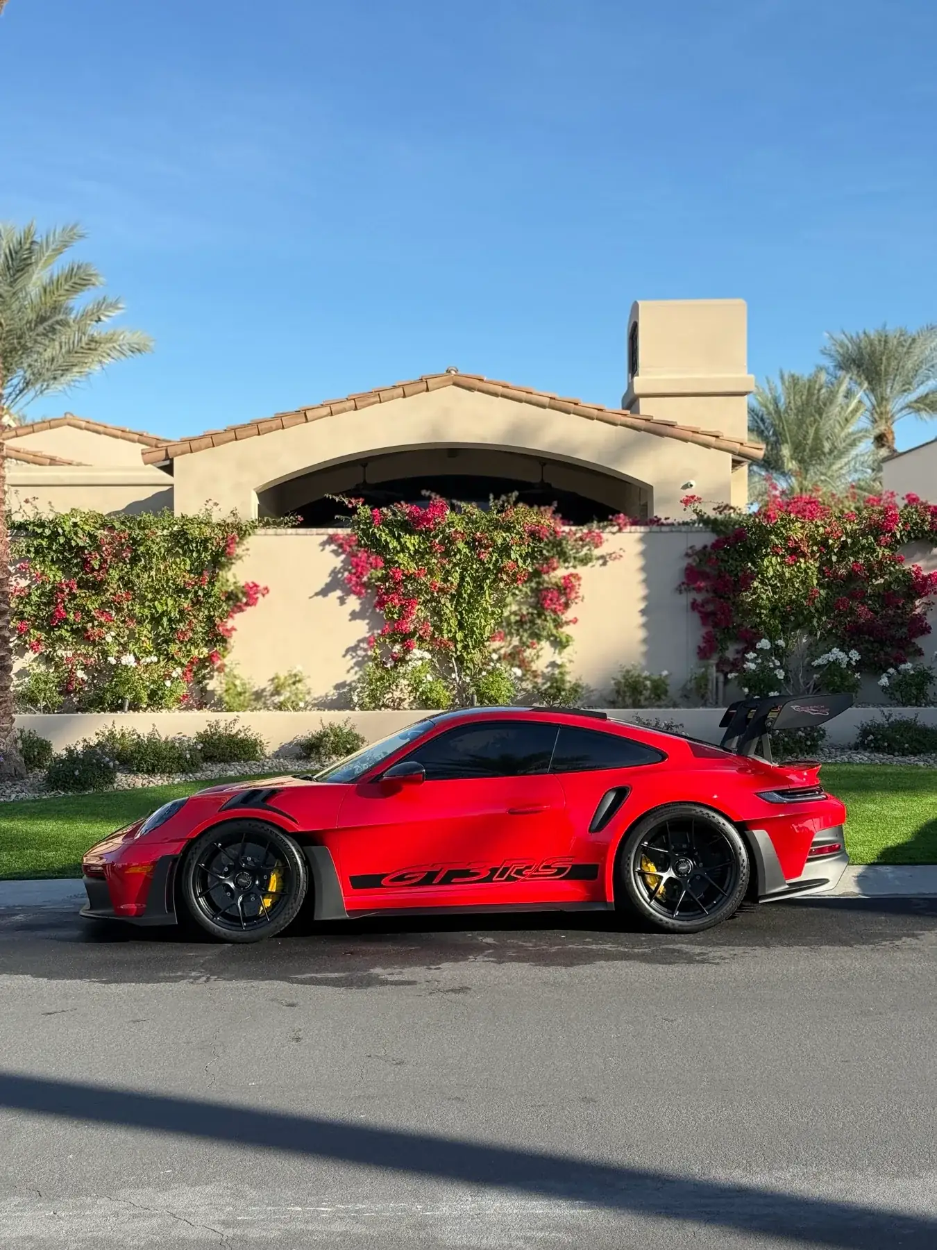 Red Porsche 911 GT3 RS detailed by Kemie AutoClass